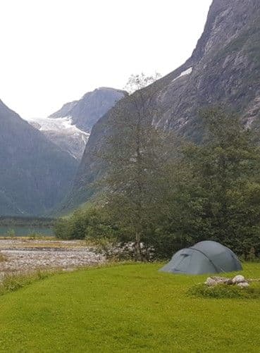 Scnery of a campsite